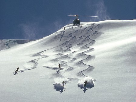 Heli Skiing